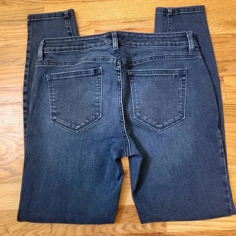 Vineyard Vine Dark Blue Denim Skinny Ankle Jeans(8)
